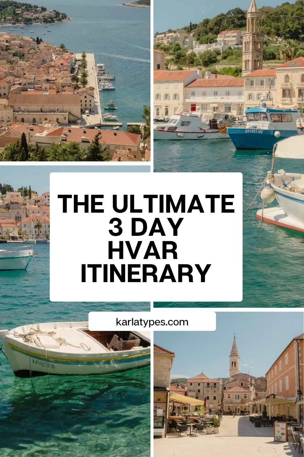 3 DAY HVAR ITINERARY