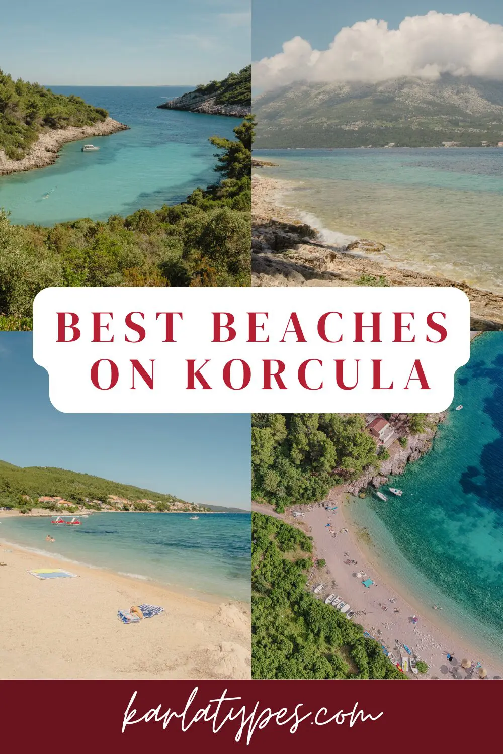 best beaches on Korcula