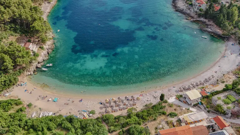 beaches on korcula