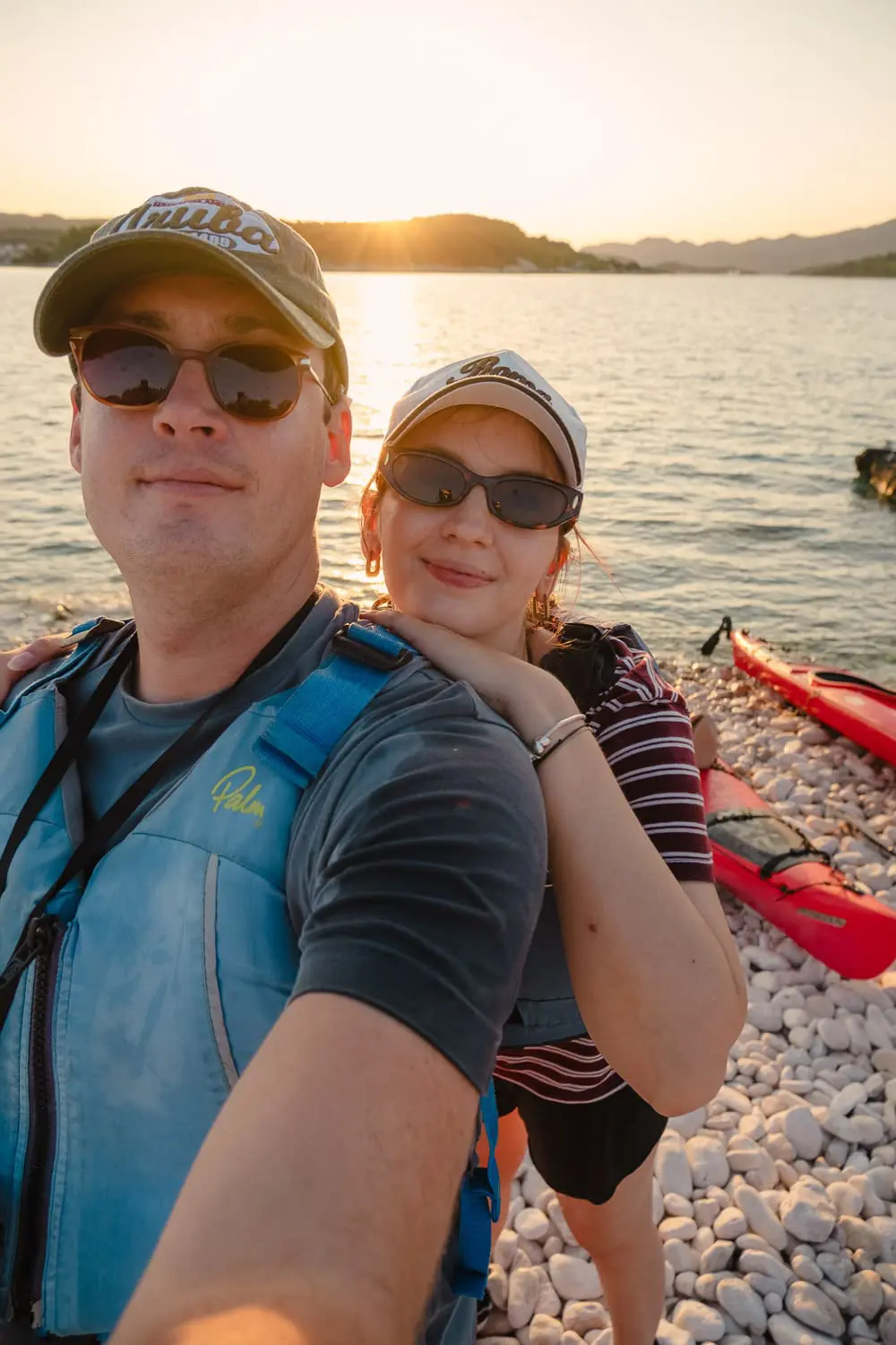 kayaking on korcula