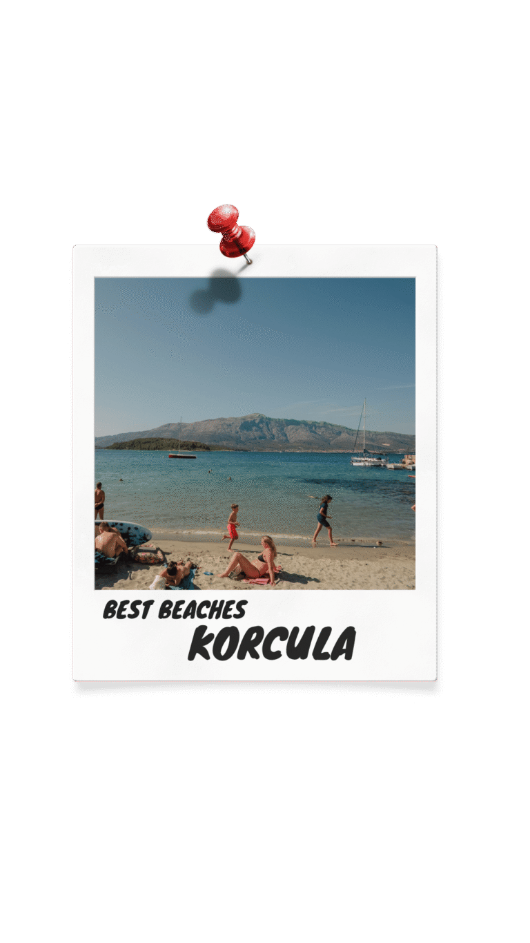 best beaches on korcula