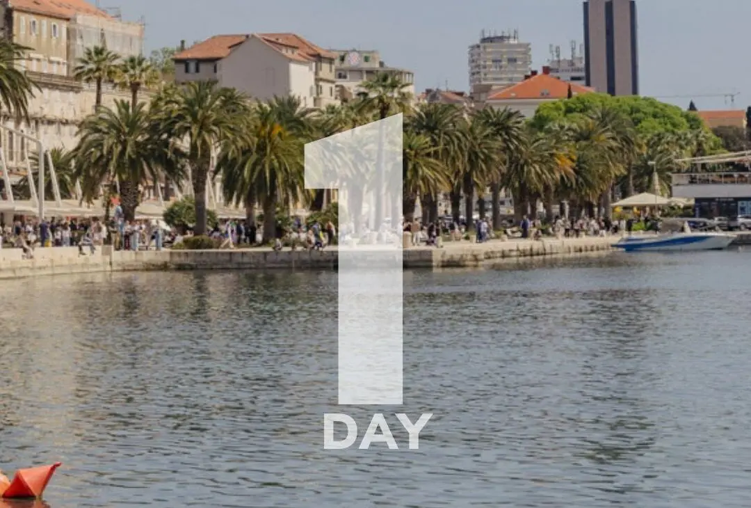 1 day split croatia itinerary