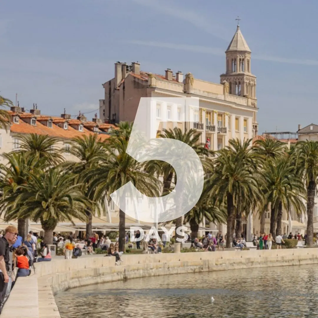 5 day split croatia itinerary