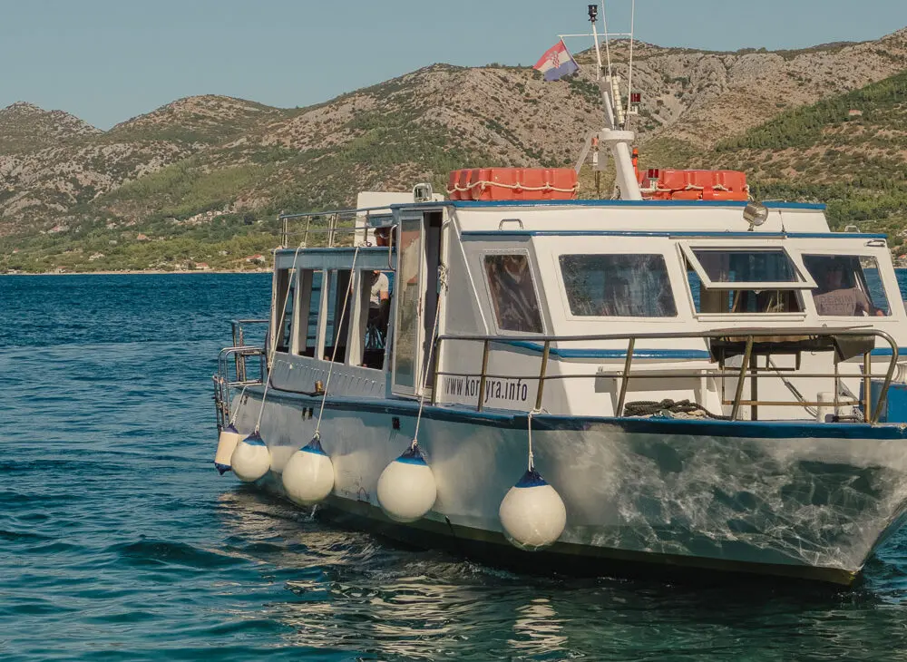 korcual boat tour