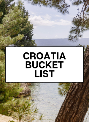 croatia bucket list - CROATIA ACTIVITIES AND ATTRACTIONS