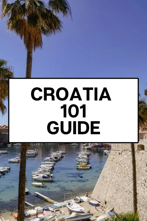 croatia first time guide